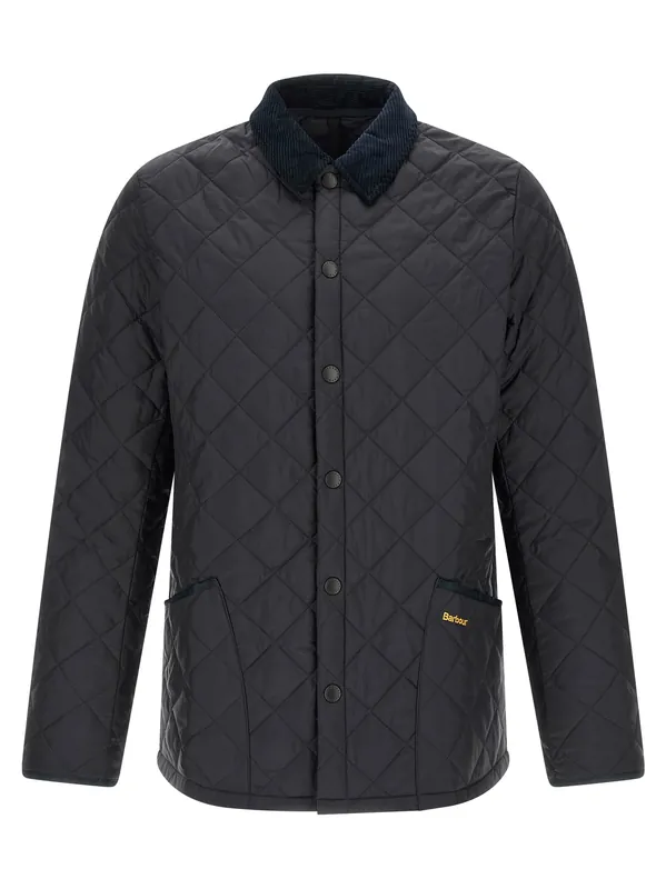 Heritage Liddesdale Puffer Jackets Blue - Barbour