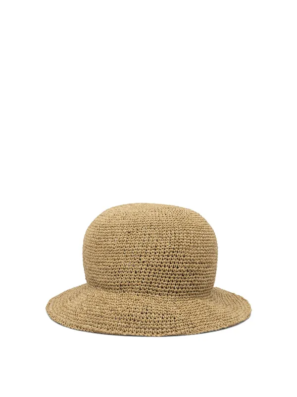Paper Bucket Hat Hats Beige - Nonnative