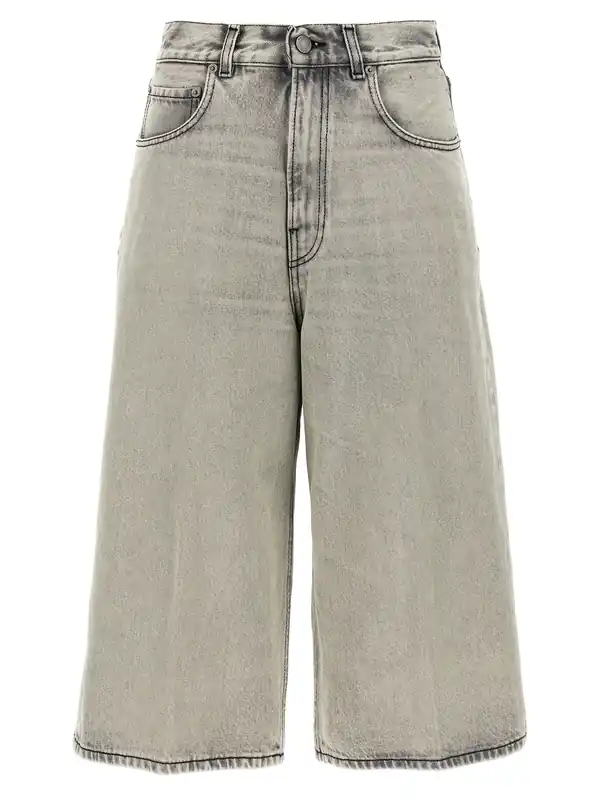 Belle Pearl Grey Bermuda And Short White - Haikure