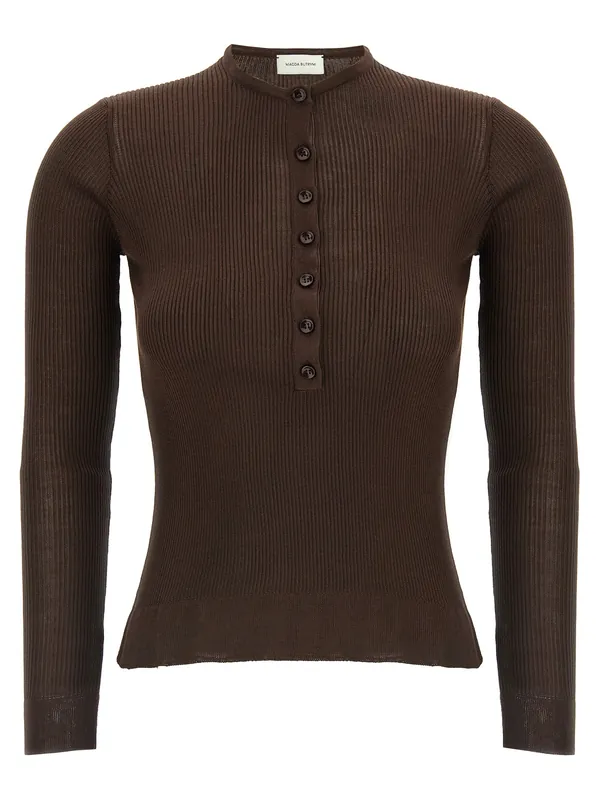 20 Sweaters And Cardigans Brown - Magda Butrym
