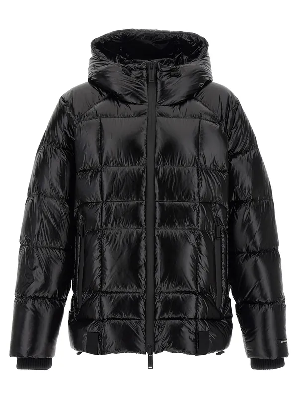 3d Down Jacket Puffer Jackets Black - Dsquared2