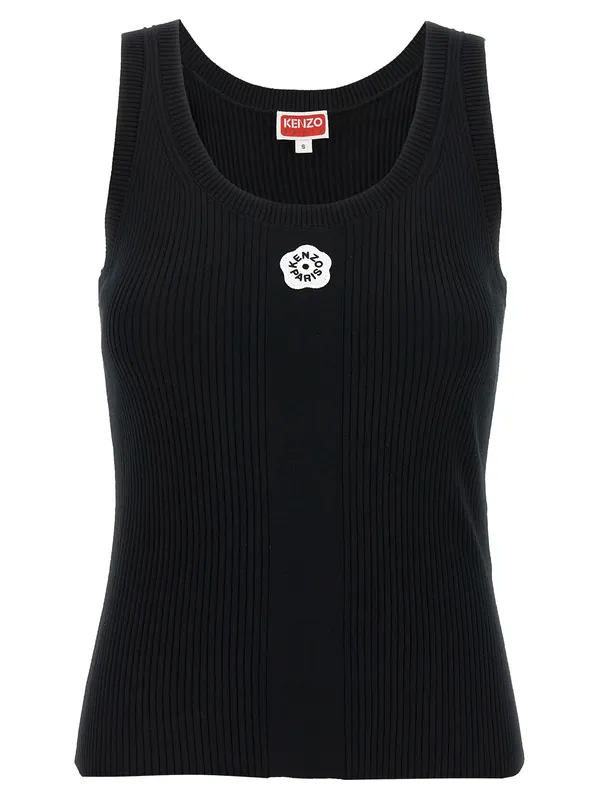 Boke Flower 2.0 Tops Black - Kenzo