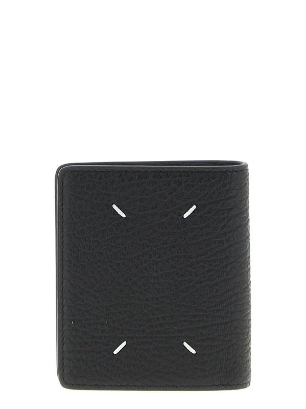 Stitching Wallets And Card Holders Black - Maison Margiela