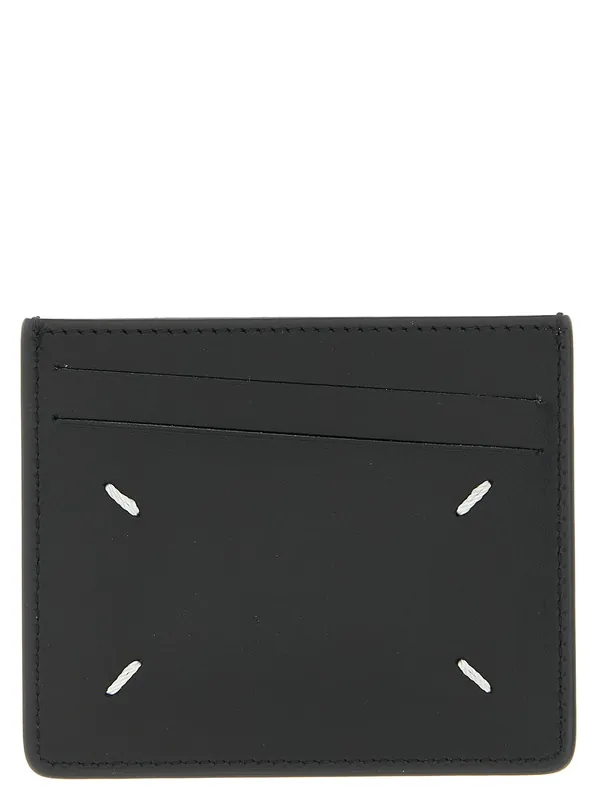 Stitching Wallets And Card Holders Black - Maison Margiela