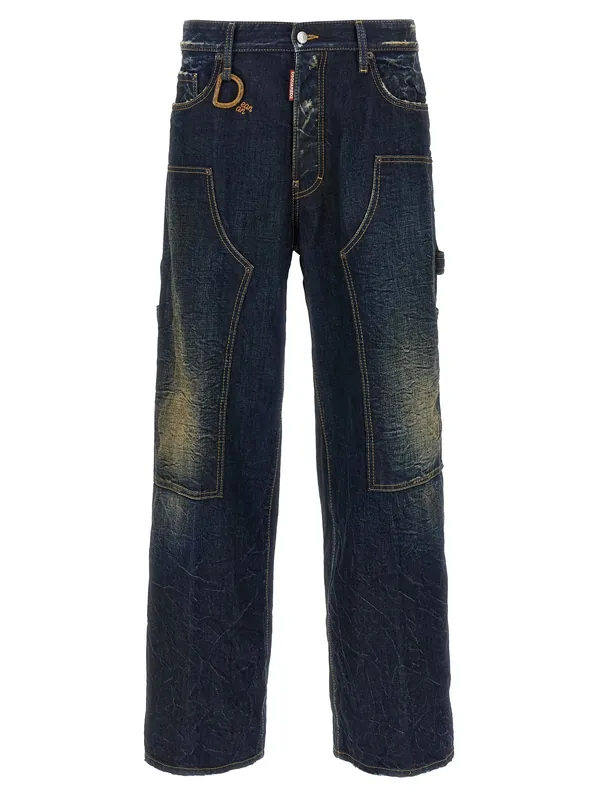 Loose Carpenter Jeans Blue - Dsquared2