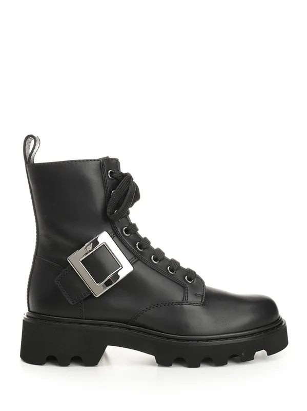Rangers Boots Black - Roger Vivier