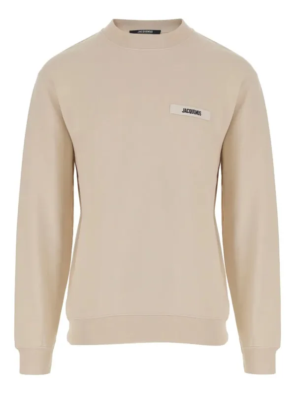 Le Sweatshirt Gros Grain In Cotton - Jacquemus