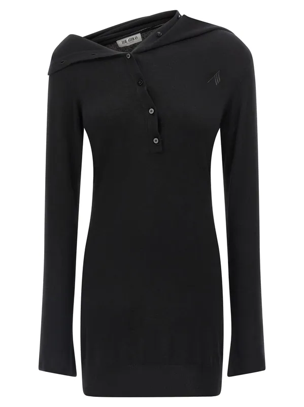 Cashmere Wool Dress Dresses Black - The Attico