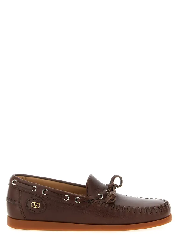 Palm Avenue Loafers Brown - Valentino Garavani