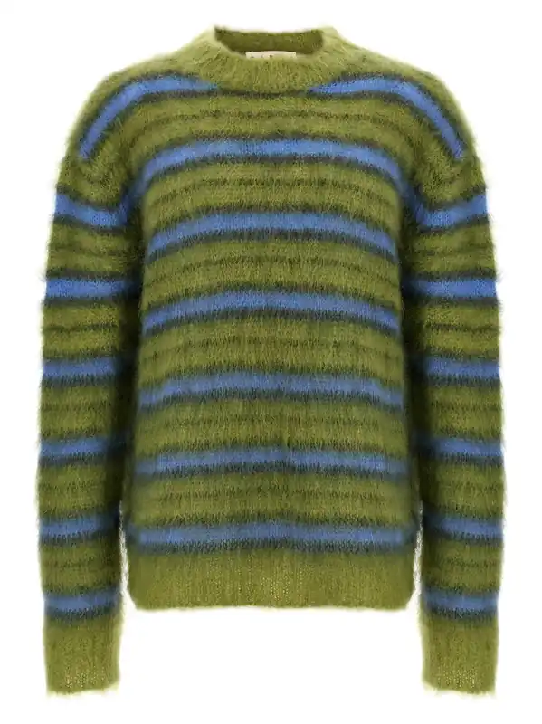Striped Sweater Sweaters And Cardigans Multicolor - Marni