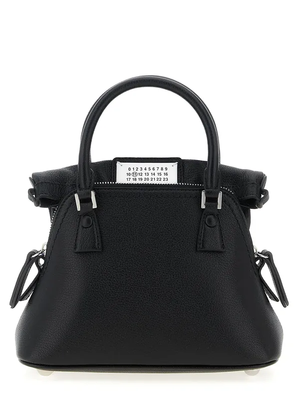 5ac Classique Hand Bags Black - Maison Margiela