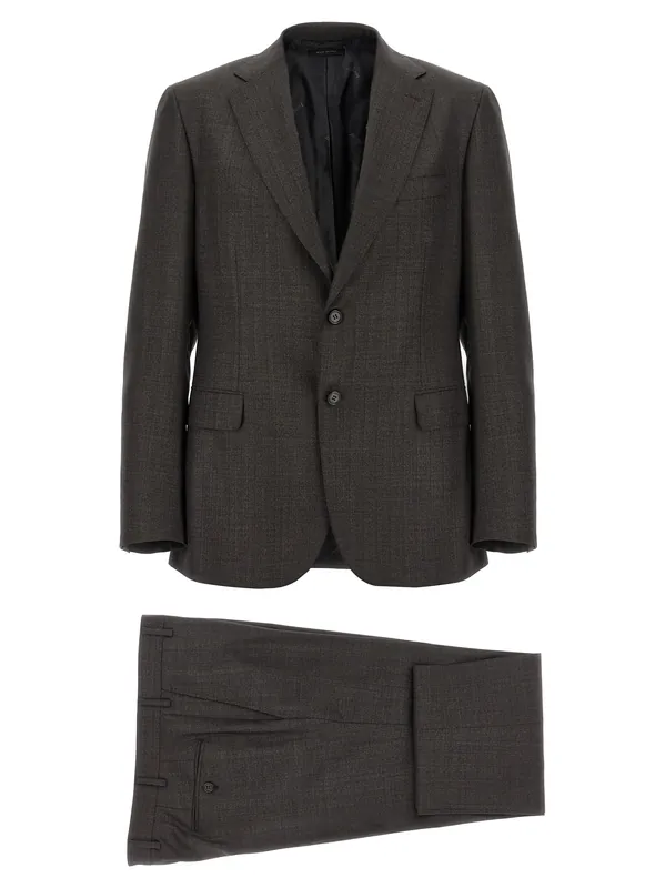 Trevi Suits Brown - Brioni