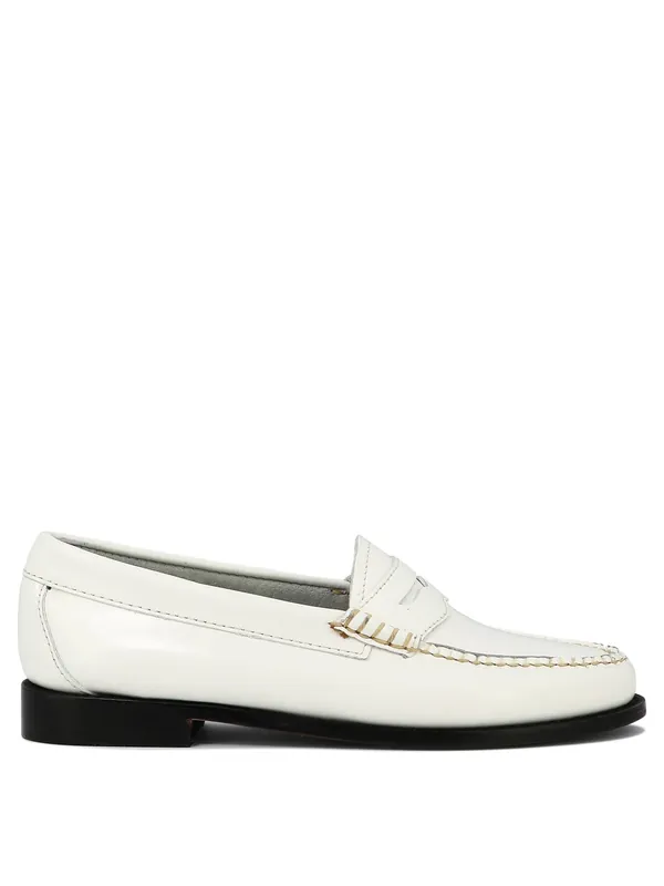 Weejuns Penny Loafers & Slippers White - G.H. Bass & Co.