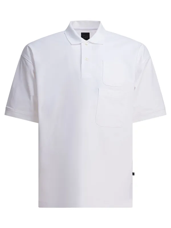 Polo Shirt With Two Pockets Polo Shirts White - Daiwa Pier 39