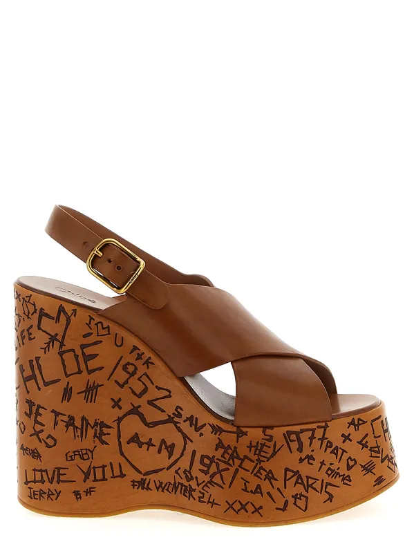 Maxime Wedges Brown - Chloé