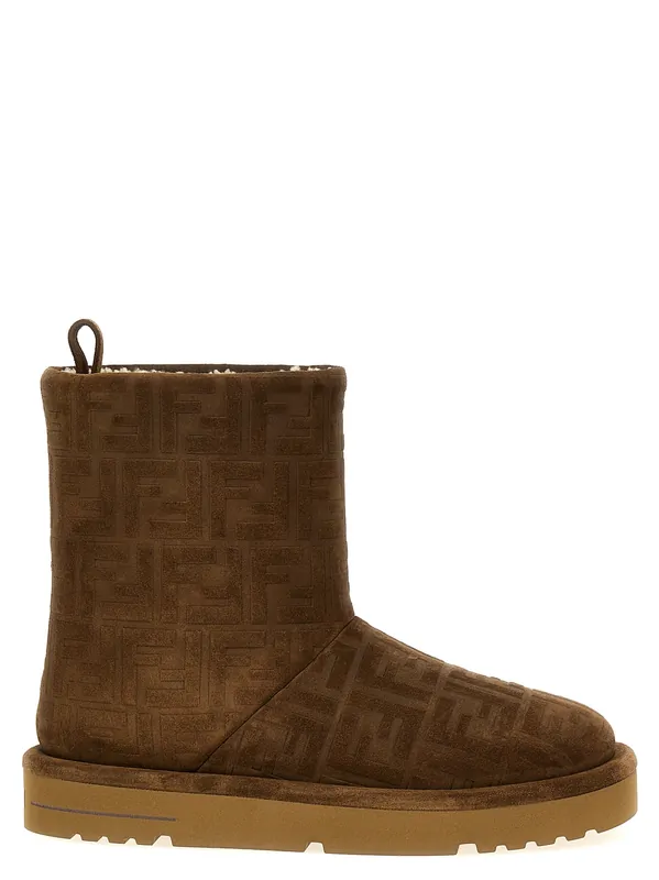 Apres Chic Boots And Ankle Boots Brown - Fendi