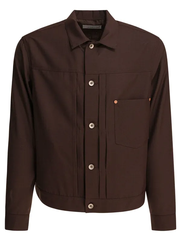 Suiting Jackets And Coats Brown - Sacai