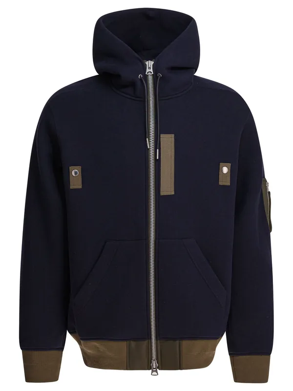 Sponge Sweatshirts Blue - Sacai
