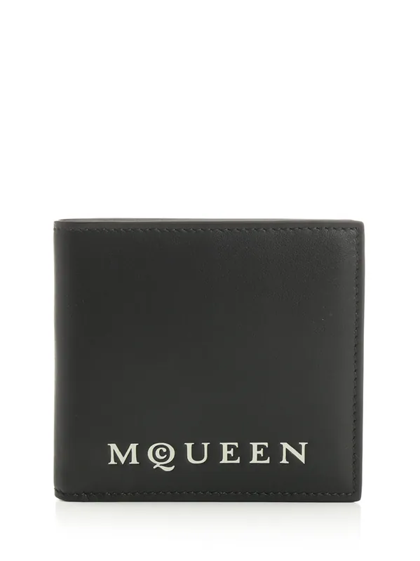 Mcqueen Bifold Wallet Wallets Black - Alexander McQueen
