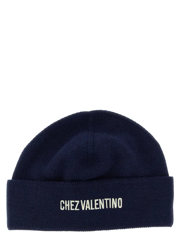Chez Valentino Hats Blue - Valentino Garavani