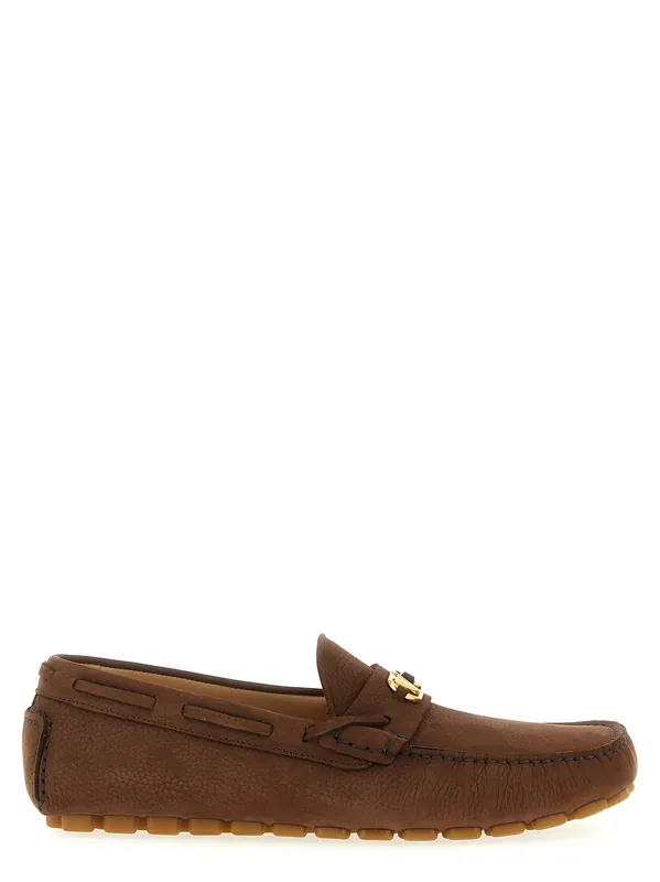 Driver Fastaway Loafers Brown - Valentino Garavani