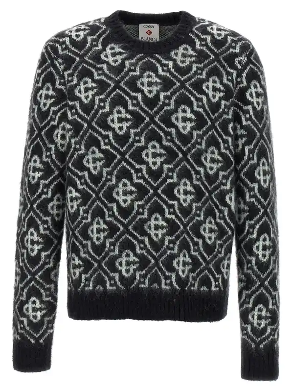 Monogram Sweaters And Cardigans Multicolor - Casablanca