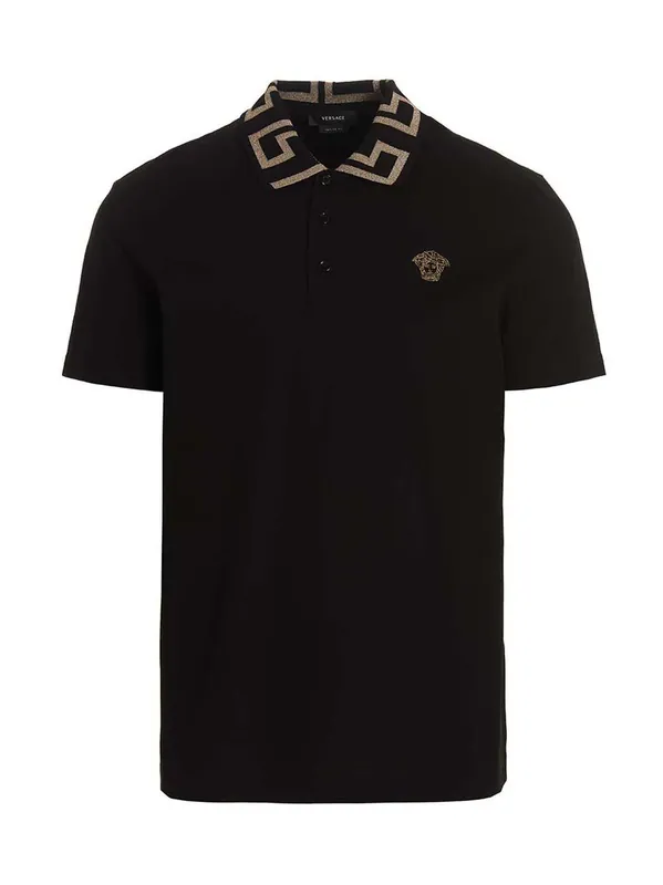 Greca Polo Black - Versace