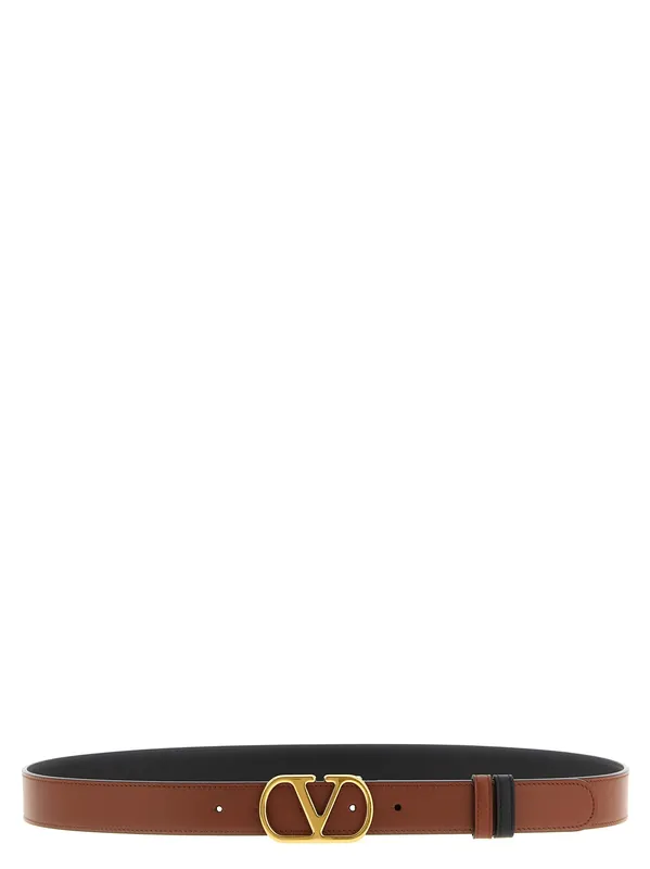 Valentino Garavani Vlogo Reversible Belt Belts Multicolor