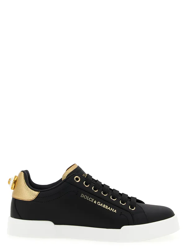 Portofino Sneakers Black - Dolce & Gabbana