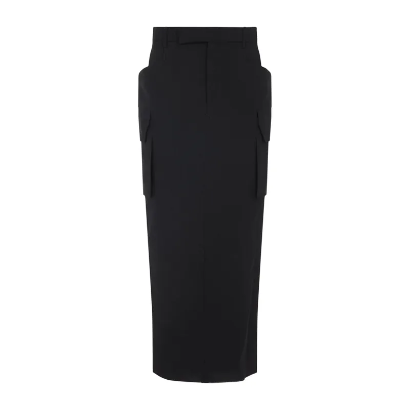 Midi Skirts Black - Rick Owens