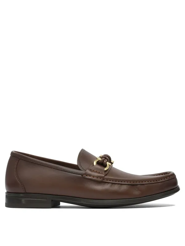 Gancini Loafers & Slippers Brown - Ferragamo