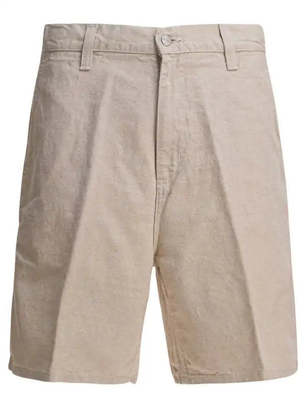 Walter Single Knee Shorts Beige - Carhartt Wip