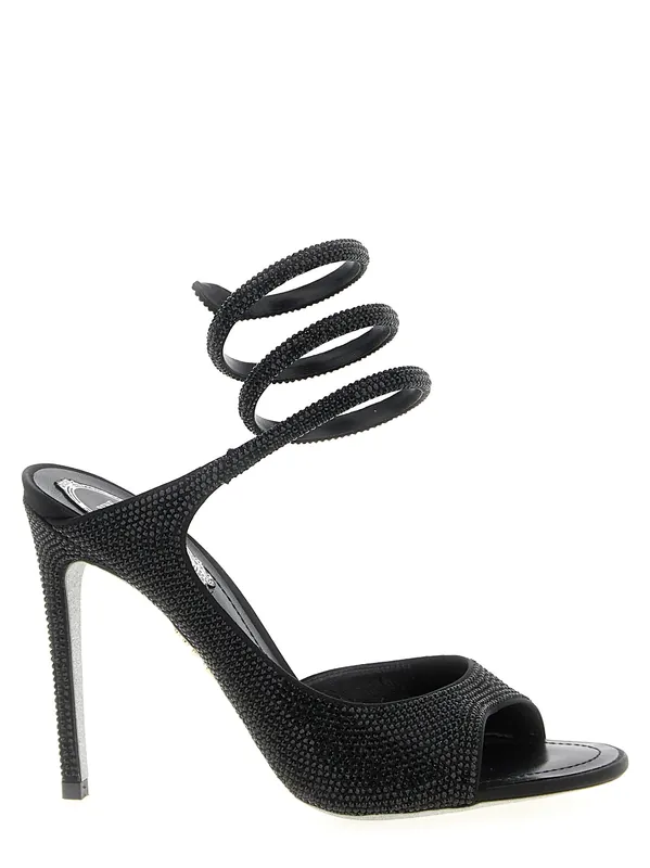 Audrey Sandals Black - René Caovilla