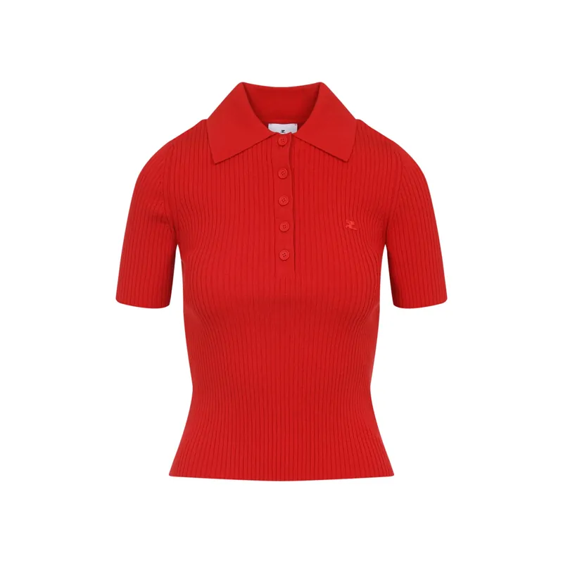 Polo Red - Courrèges