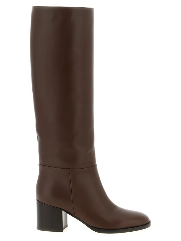Santiago Boots And Ankle Boots Brown - Gianvito Rossi