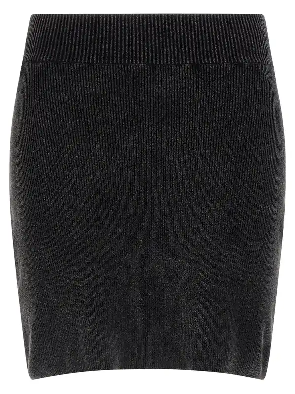 Chenille Skirt Skirts Black - Alexander Wang