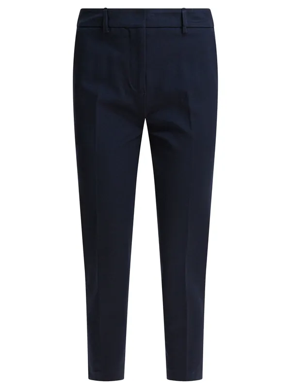 Viscose Pants Trousers Blue - Semper