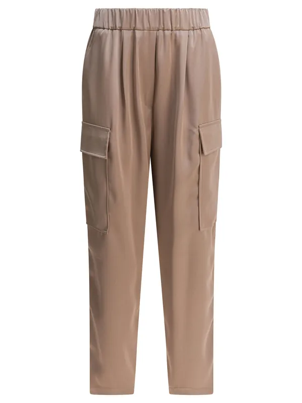Cargo Pants Trousers Beige - Semper