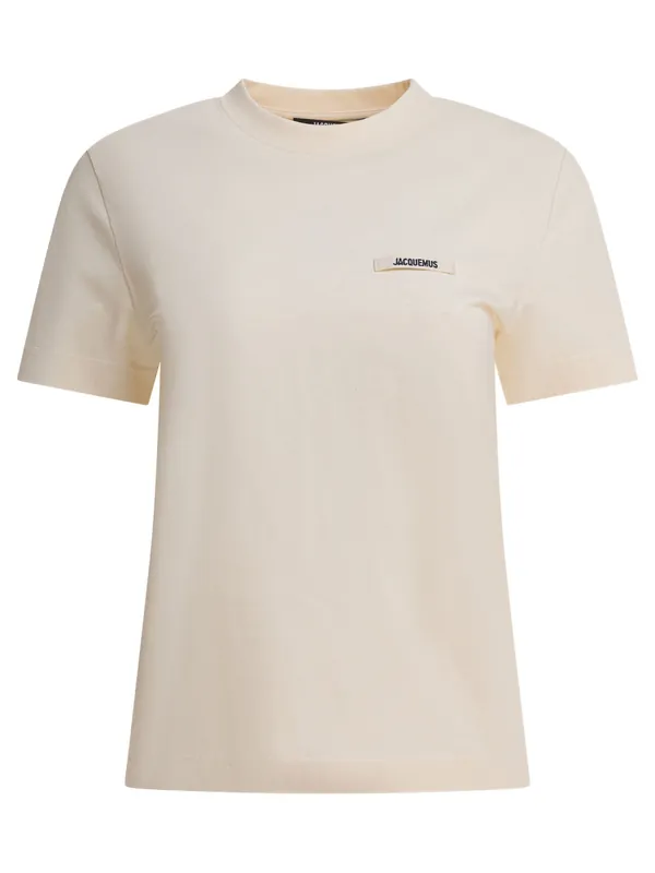 Gros Grain T-Shirts Beige