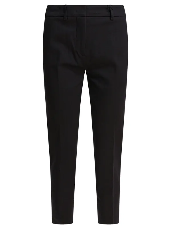 Viscose Pants Trousers Black - Semper