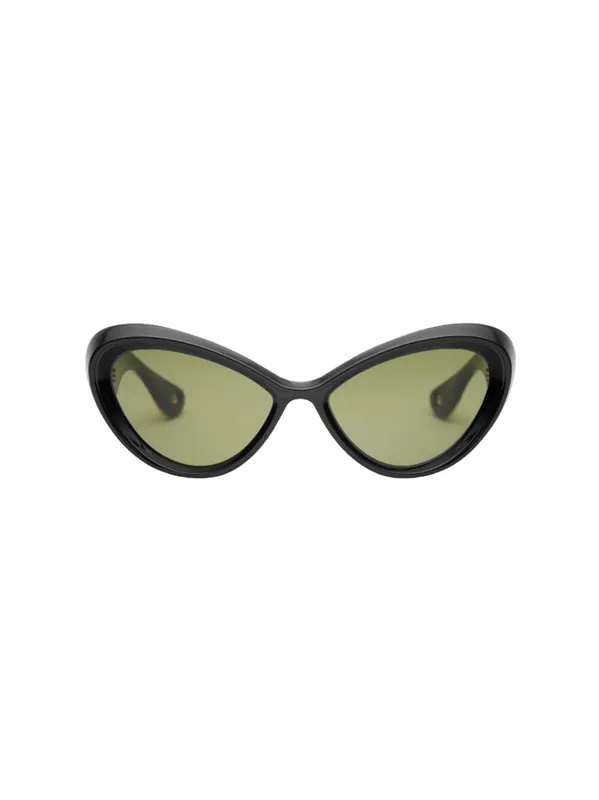 Black Parisian Cat Sunglasses - Jean Paul Gaultier
