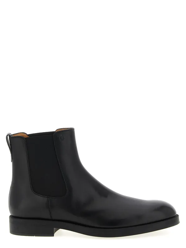 Chelsea Ankle Boots Boots And Ankle Boots Black - Tod's