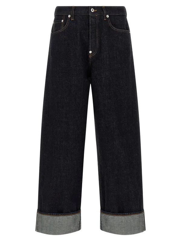 Turn Up Jeans Blue - Kenzo
