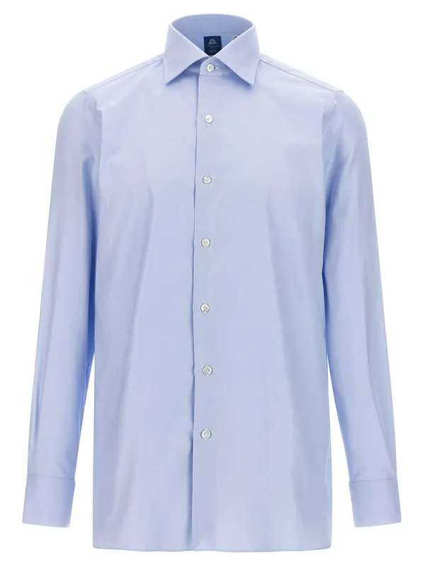Napoli Shirt And Blouse Light Blue - Finamore