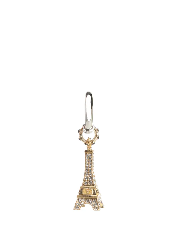 Eiffel Tower Single Earring Jewelry Gold - Valentino Garavani