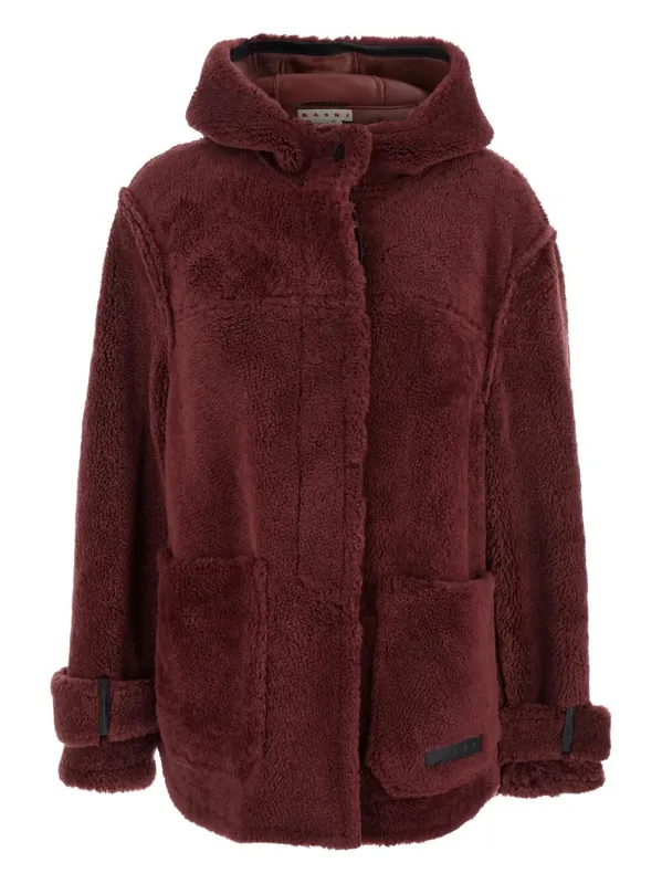 Fur Hooded Jacket - Marni
