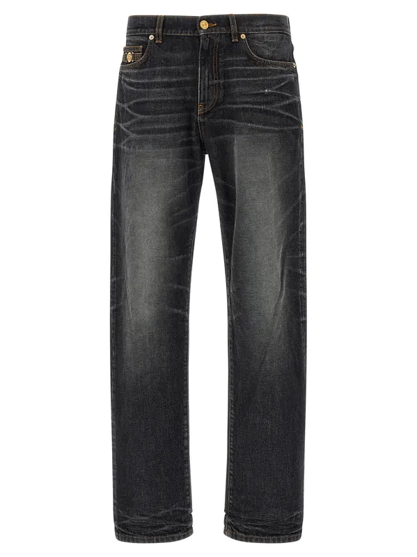 Medusa Biggie Jeans Black - Versace