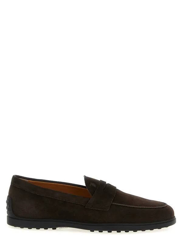 Gomma Loafers Brown - Tod's