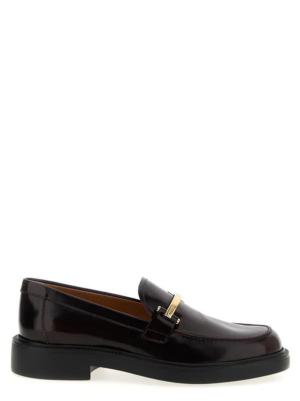 Barretta Loafers Bordeaux - Tod's