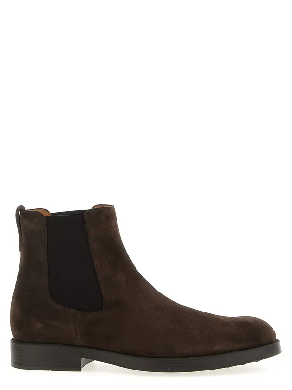 Chelsea Ankle Boots Boots And Ankle Boots Brown - Tod's